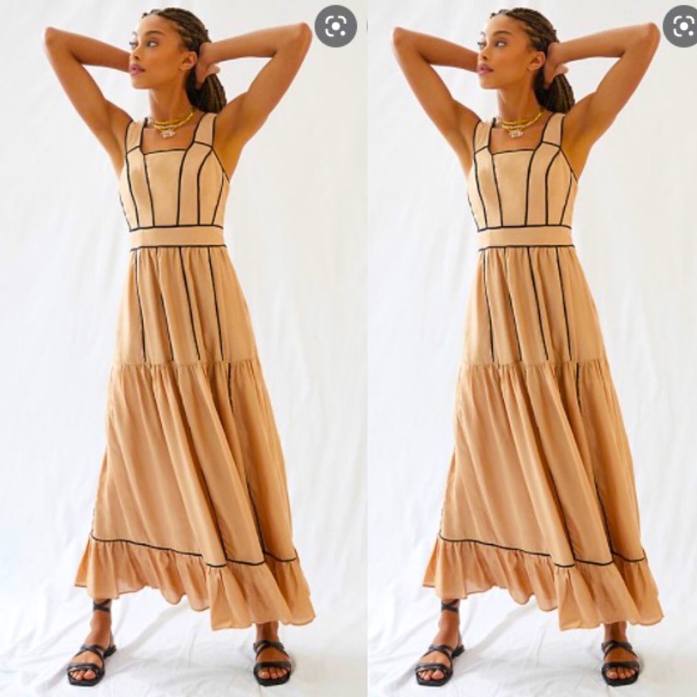 Square Neck Maxi Dress w/out tags, worn once